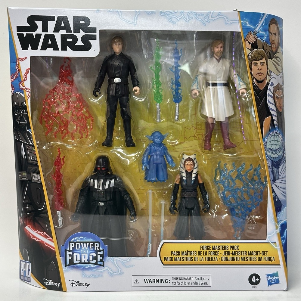 2025 Star Wars Epic World of Action Force Masters 5-Pack